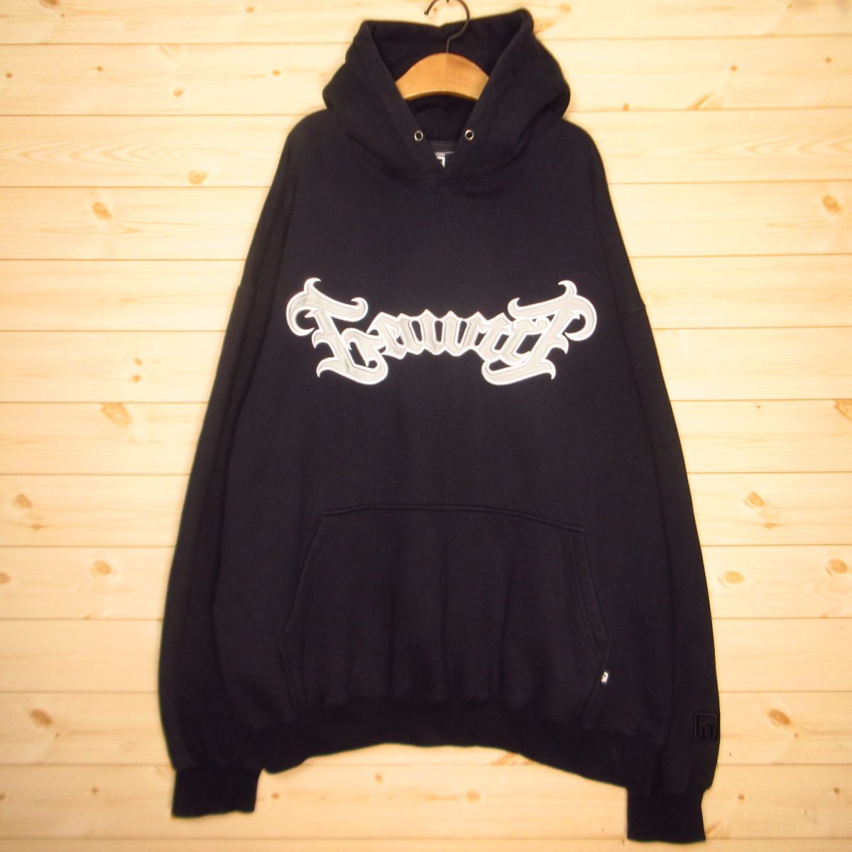 ◎GAWTTI ガウティ プルオーバー パーカー フーディー スウェット トレーナー 裏起毛 B系 HIPHOP Bボーイ メンズ 黒 XXLサイズ◆AA5000拍卖