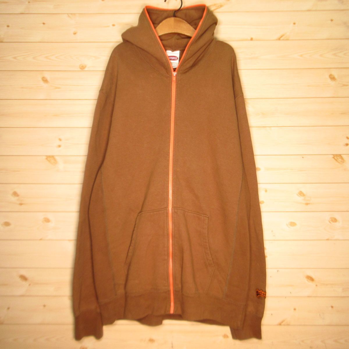 ◎MASTER PIECE マスターピース ジップアップ パーカー スウェット トレーナー 裏起毛 ベーシック 裏原 ストリート メンズ XL◆AA5055拍卖