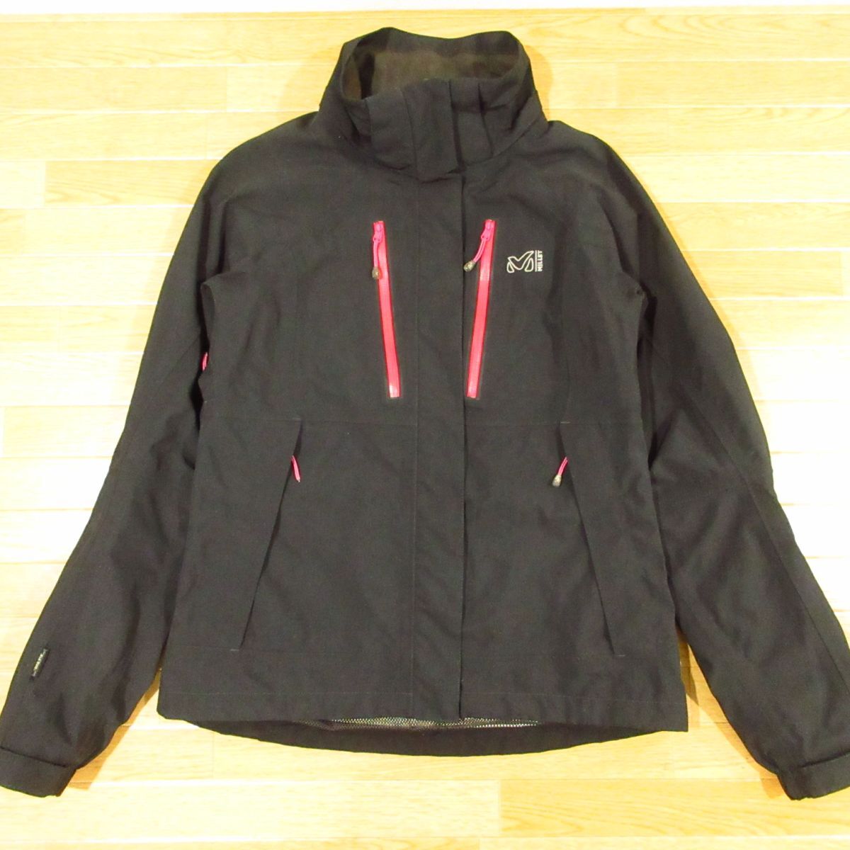 ◎良品!Millet ミレー GORE-TEX マウンテンパーカー ジャケット LD SIKKIM GTX JKT 防寒 アウトドア レディース 黒 Mサイズ◆AA5087拍卖