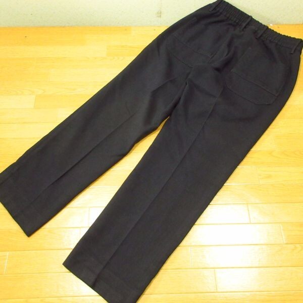 ◎極美品!INCOTEX インコテックス SLACKS スローウェア ロングパンツ テーパード スラックス ストレッチ 秋冬 メンズ 紺 size 31 ◆PA4368拍卖