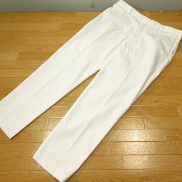 ◎極美品!NIKE GOLF ナイキゴルフ MODERN FIT テーパードパンツ スラックス ストレッチ メンズ 白 ホワイト W32 / Lサイズ◆PA4384拍卖