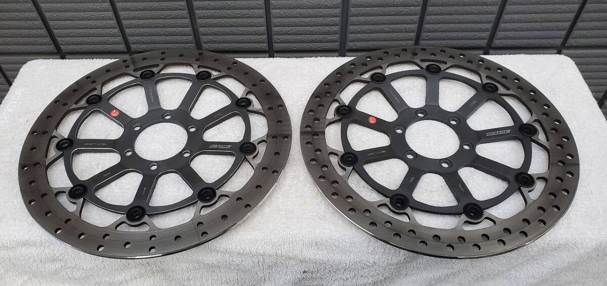 ブレーキング DUCATI 748R 998R STX62 R-STX ブレーキディスク 適合 2001〜2002年 748R、2002年-998R 916 748 916 996 998 916SPS 996SPS拍卖