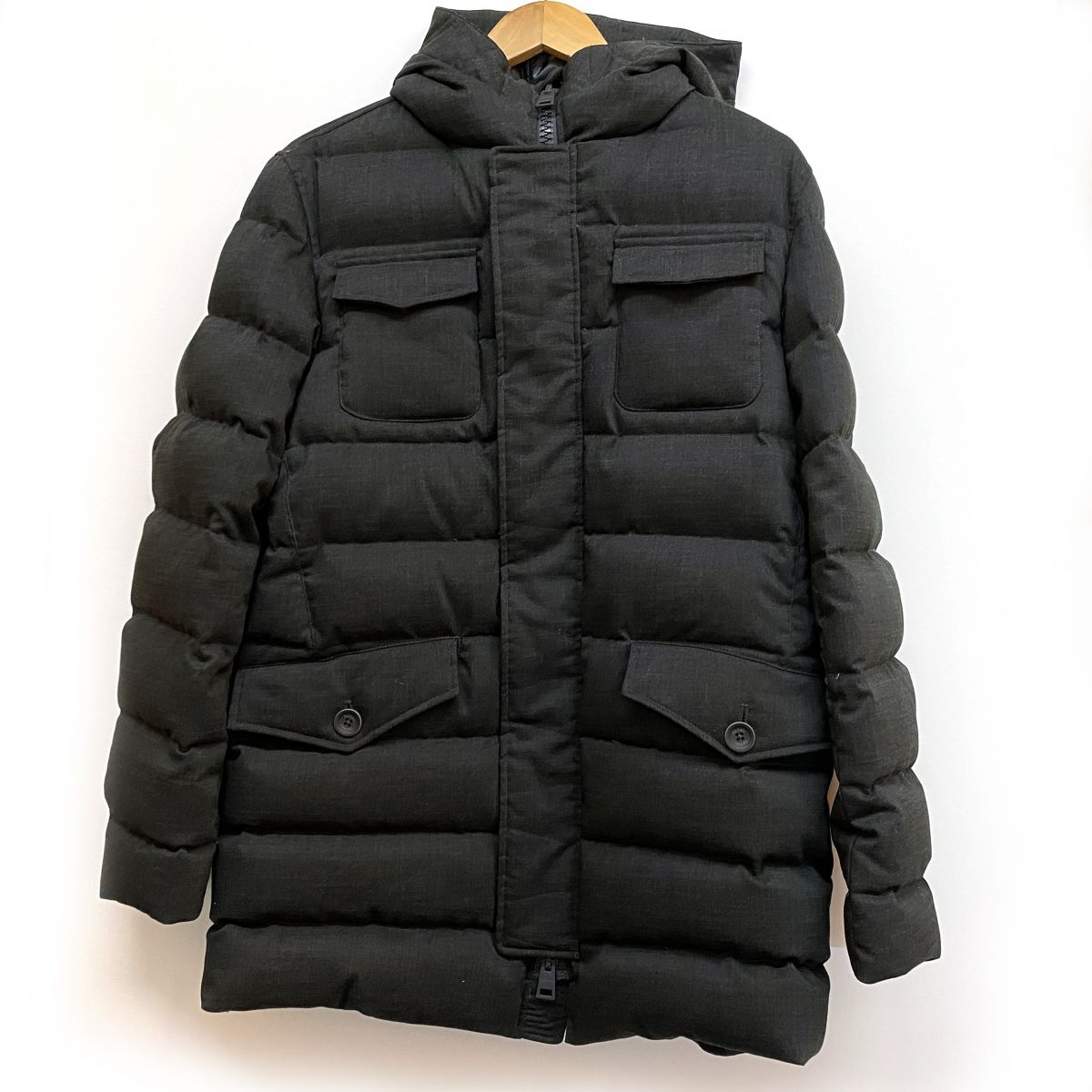 HERNO ヘルノ ポーラーテック ダウンジャケット コート アウター サイズ48 メンズ拍卖