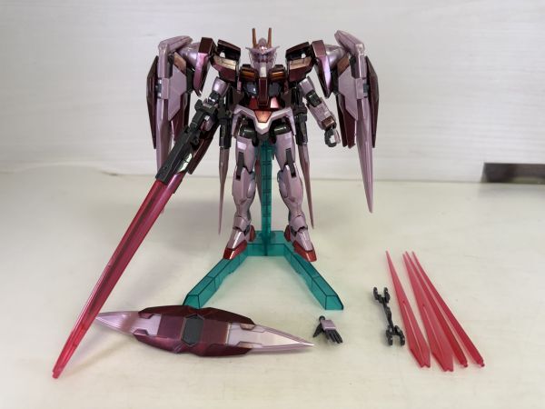 HG 1/144 トランザムライザー グロスインジェクションバージョン 機動戦士ガンダム00 バンダイ プラモデル ガンプラ 組立済 素組拍卖