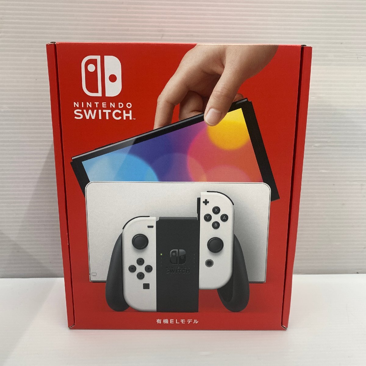 1円スタート ニンテンドースイッチ 有機EL ホワイト 本体 HEG-S-KAAAA 未使用品 ▽9116拍卖