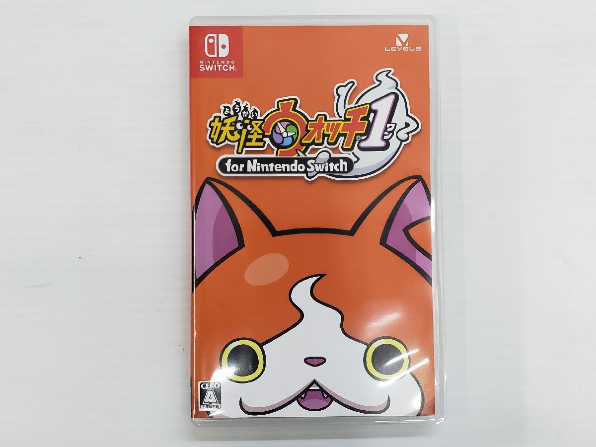 1円スタート 妖怪ウォッチ 1 for Nintendo Switch レベルファイブ ▽8445拍卖