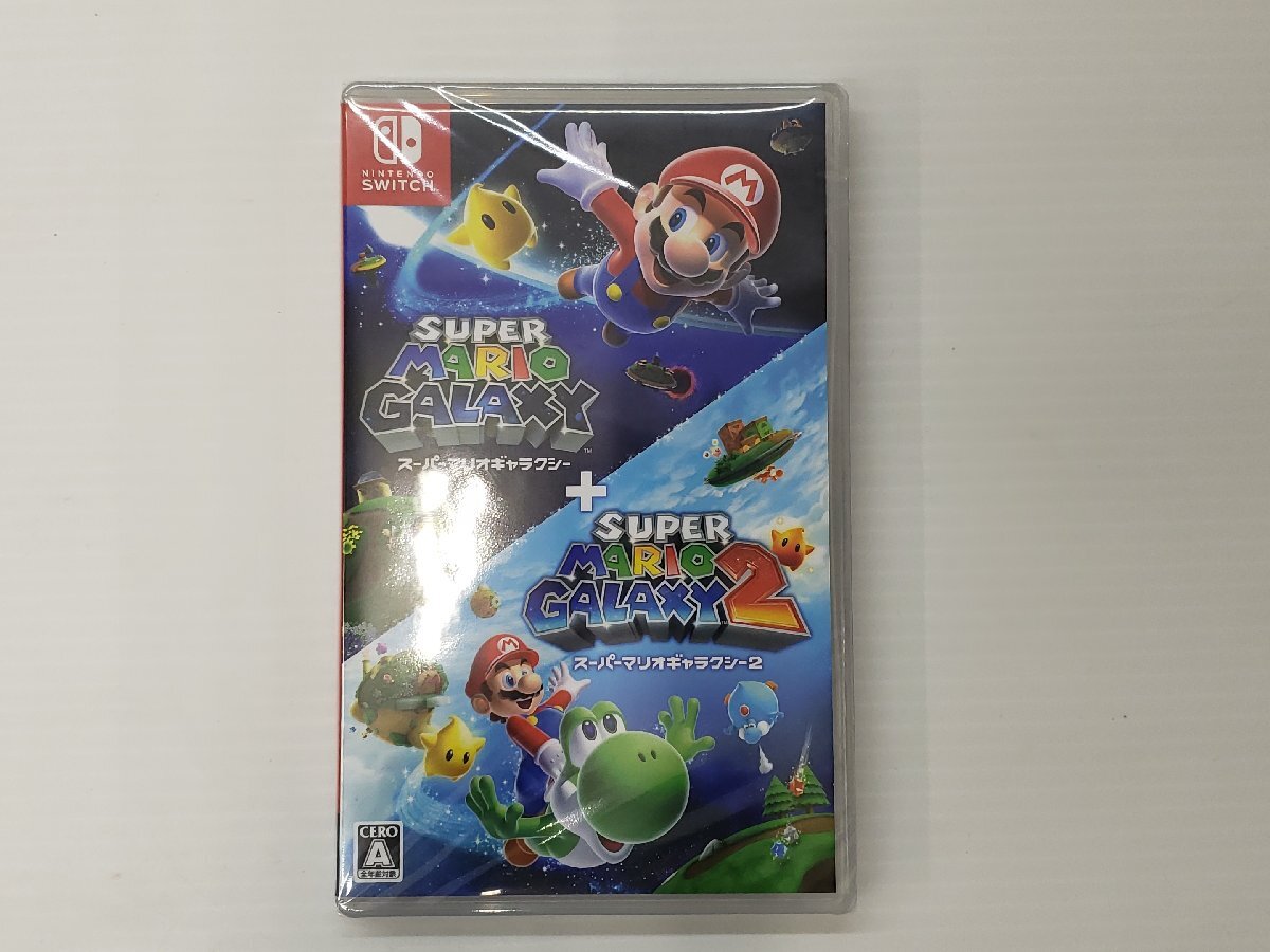 1円スタート スーパーマリオギャラクシー + スーパーマリオギャラクシー2 任天堂 未開封品 ▽8488拍卖