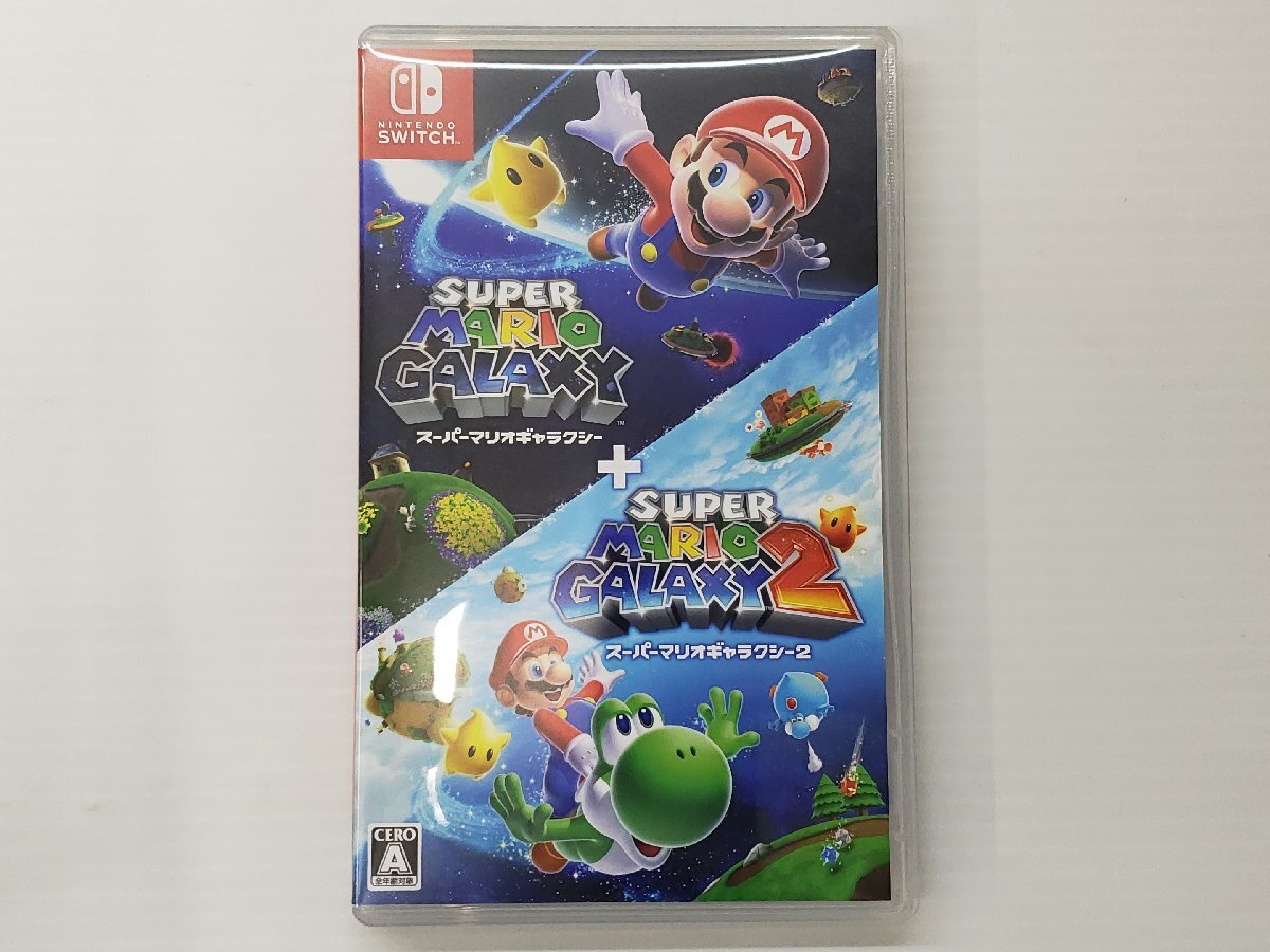1円スタート スーパーマリオギャラクシー + スーパーマリオギャラクシー2 任天堂 ▽8537拍卖