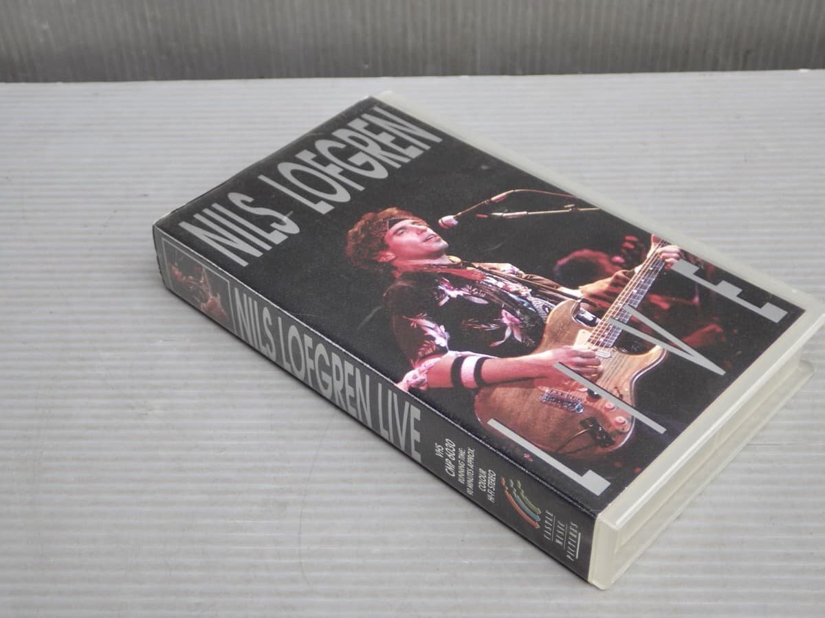 輸入盤【VHSビデオテープ】ニルス・ロフグレン LIVE◆1991年◆90分◆ブルース・スプリングスティーン/リンゴ・スター拍卖