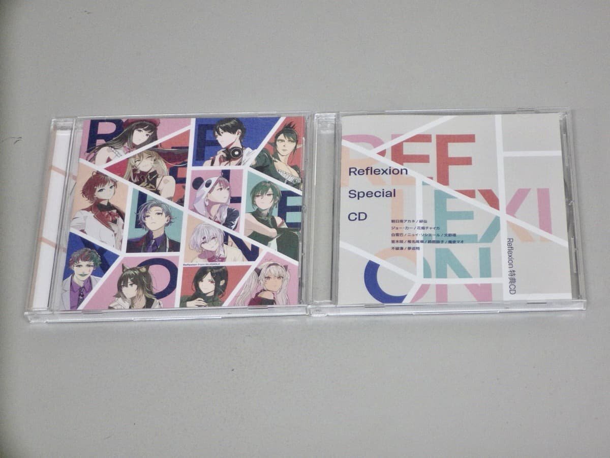 【CD】にじさんじCD『REFLEXION from NIJISANJI』〈特典『Reflection Special CD』付き〉◆魔使マオ/不破湊/ジョー・カー/夢追翔/他拍卖