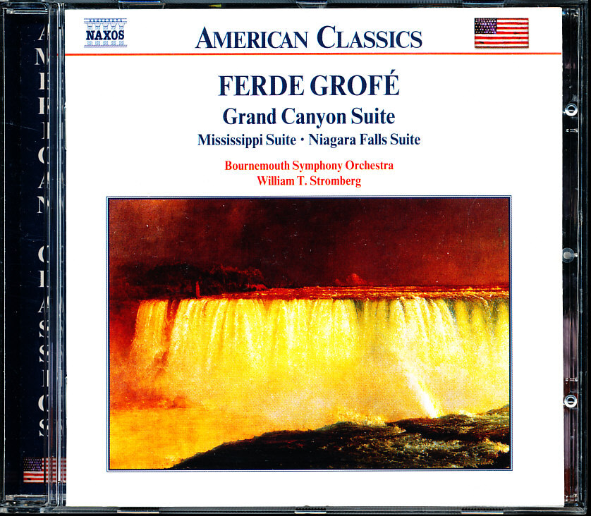 盤面良好 NAXOS ウィリアム・ストロンバーグ - グローフェ:グランド・キャニオン/ミシシッピ組曲/ナイアガラ大瀑布 11B00000IXIW拍卖