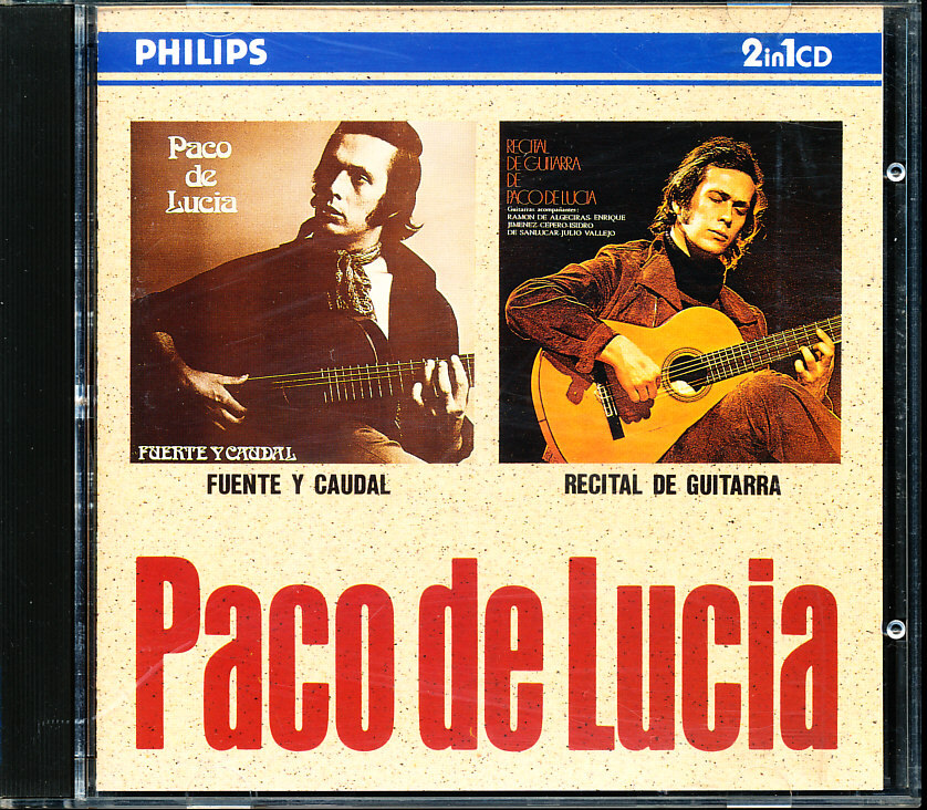 2in1CD PHILIPS国内初期盤 パコ・デ・ルシア/Paco de Lucia - 「二筋の川 」「霊感」 4枚同梱可能 ※ブックレット注意 11B0067GNQBG拍卖