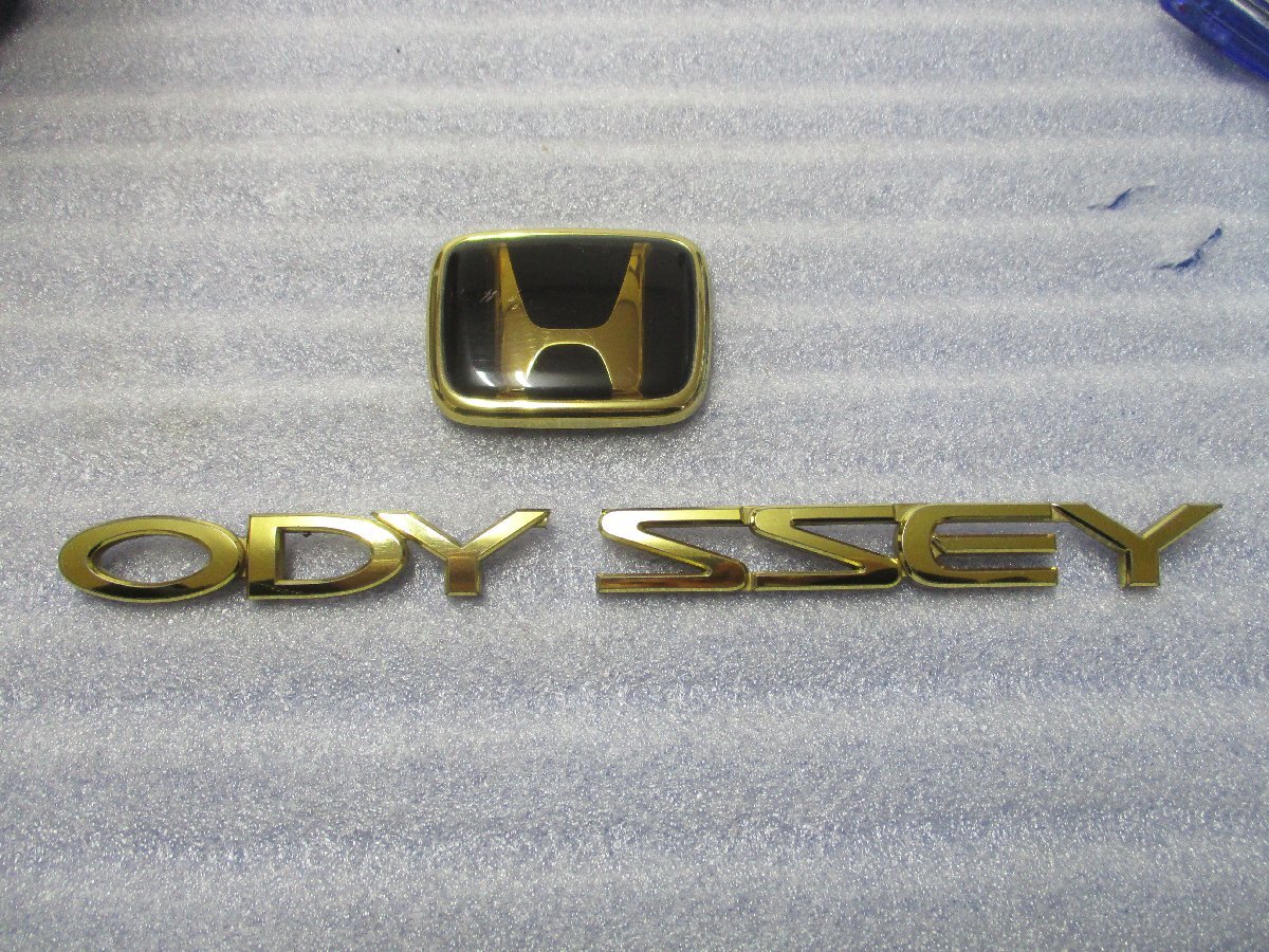 ★ホンダ オデッセイ ゴールド エンブレム 純正 【送料込み】拍卖
