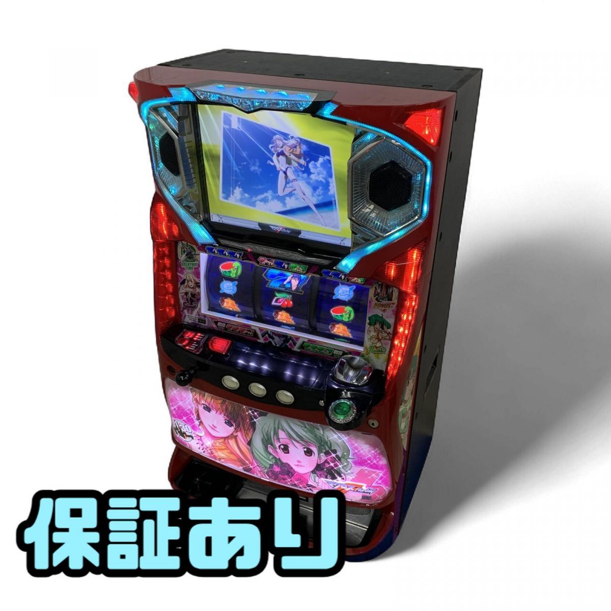 スロット台 実機 三共 パチスト マクロスフロンティア はじまりの歌、銀河に響け!A コイン不要機付 引取限定 神奈川県相模原市 KMK875056相拍卖