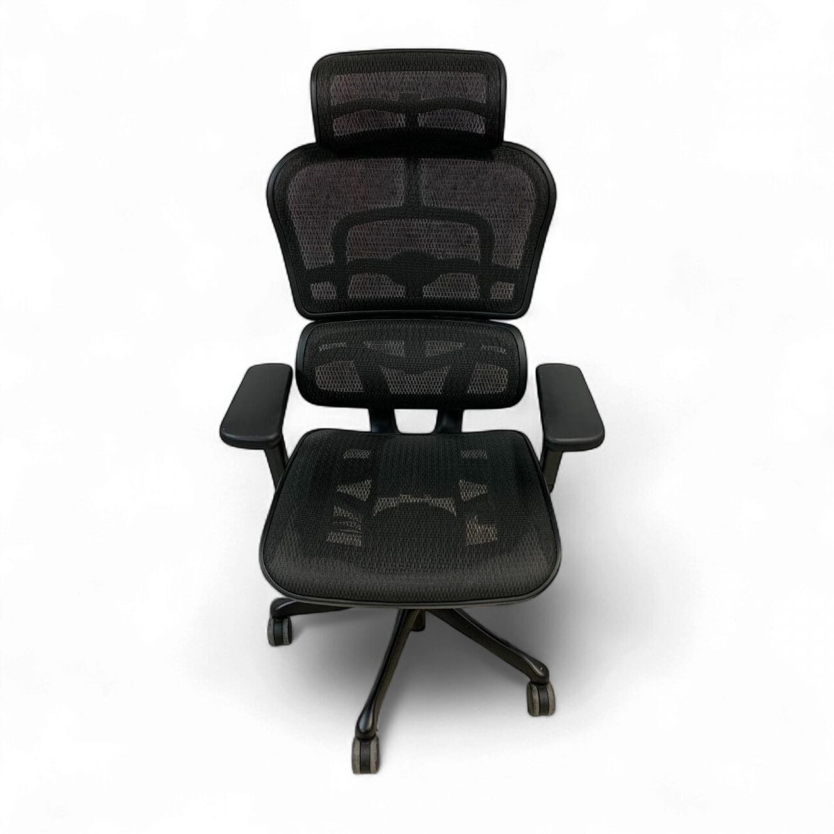 オフィスチェア Ergohuman エルゴヒューマン プロ ブラック 幅650×奥行660×高さ1150-1290mm 直接お渡し歓迎 HMK764031埼拍卖