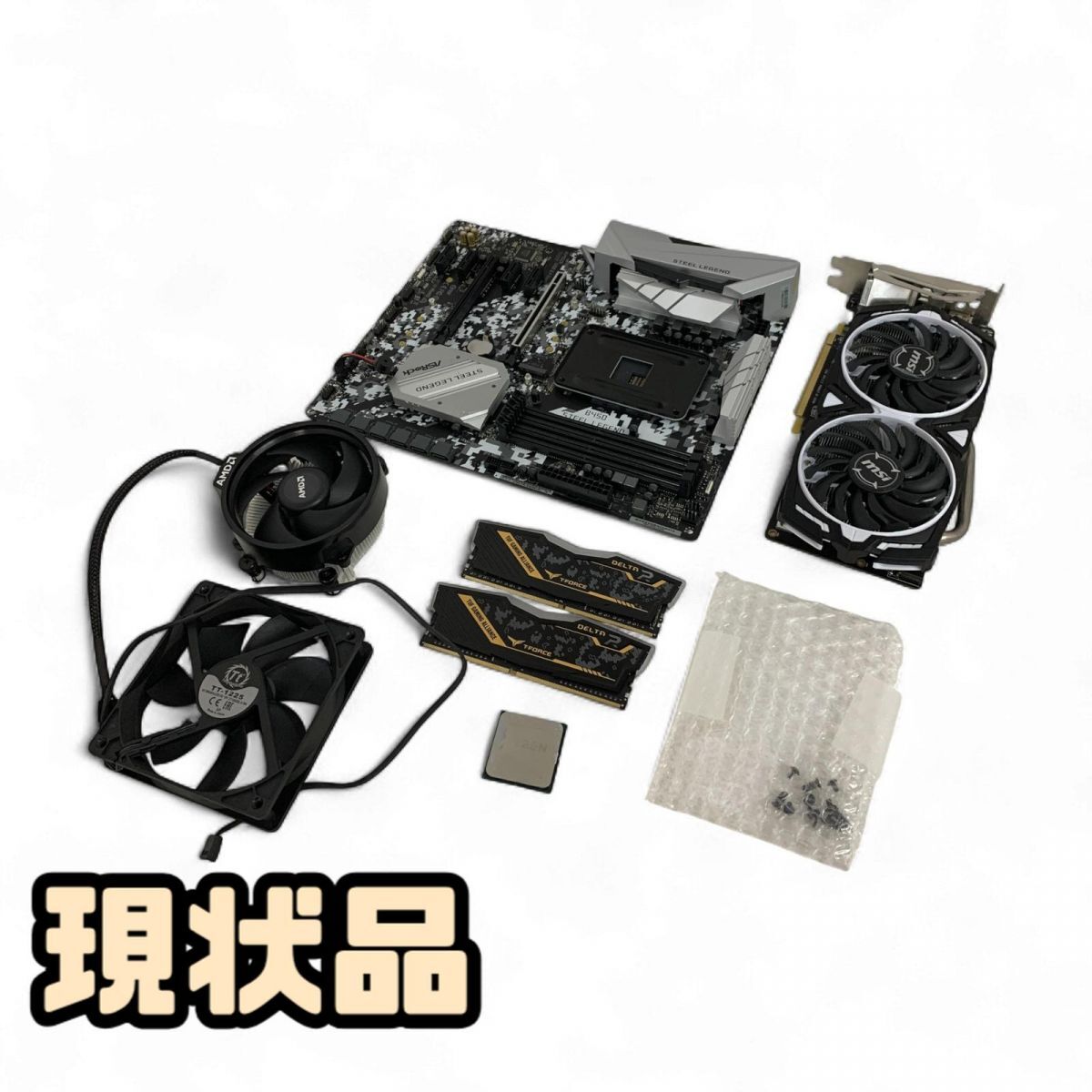 パソコン パーツまとめ 6点 CPU AMD Ryzen5 3600 / Thermaltake TT-1225 など 現状品 直接お渡し歓迎 AAK875058新拍卖