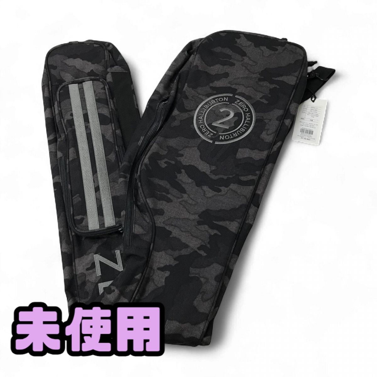 ★未使用★ クラブケース ZERO HALLIBURTON ゼロハリバートン 46インチ ブラックカモ ZHG-CB1 82053 直接お渡し歓迎 BCK790669厚拍卖