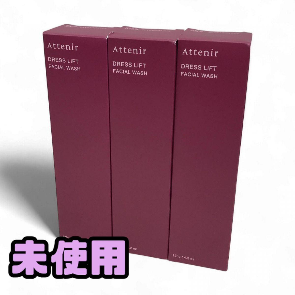 ★未使用★ 洗顔料 3点 Attenir アテニア フェイシャルウォッシュ DLn 120g 直接お渡し歓迎 ARK882876相拍卖