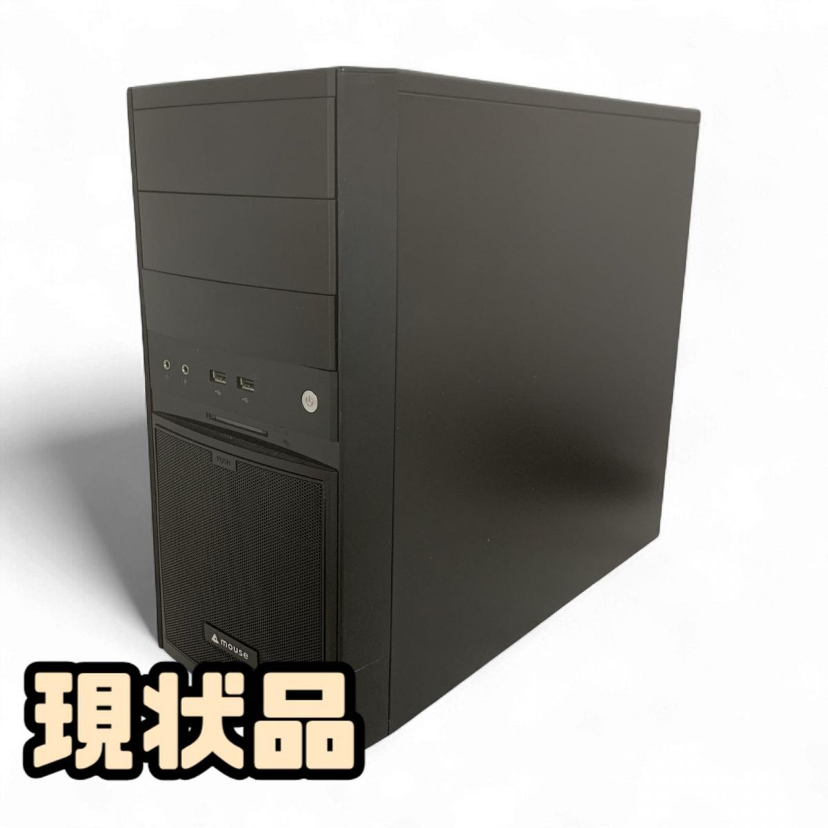 デスクトップパソコン mouse LM-iG440SN-SH2 Core i7-7700 メモリ16GB SSD256GB HDD2TB OS再インストール済 現状品 BMK704899新拍卖