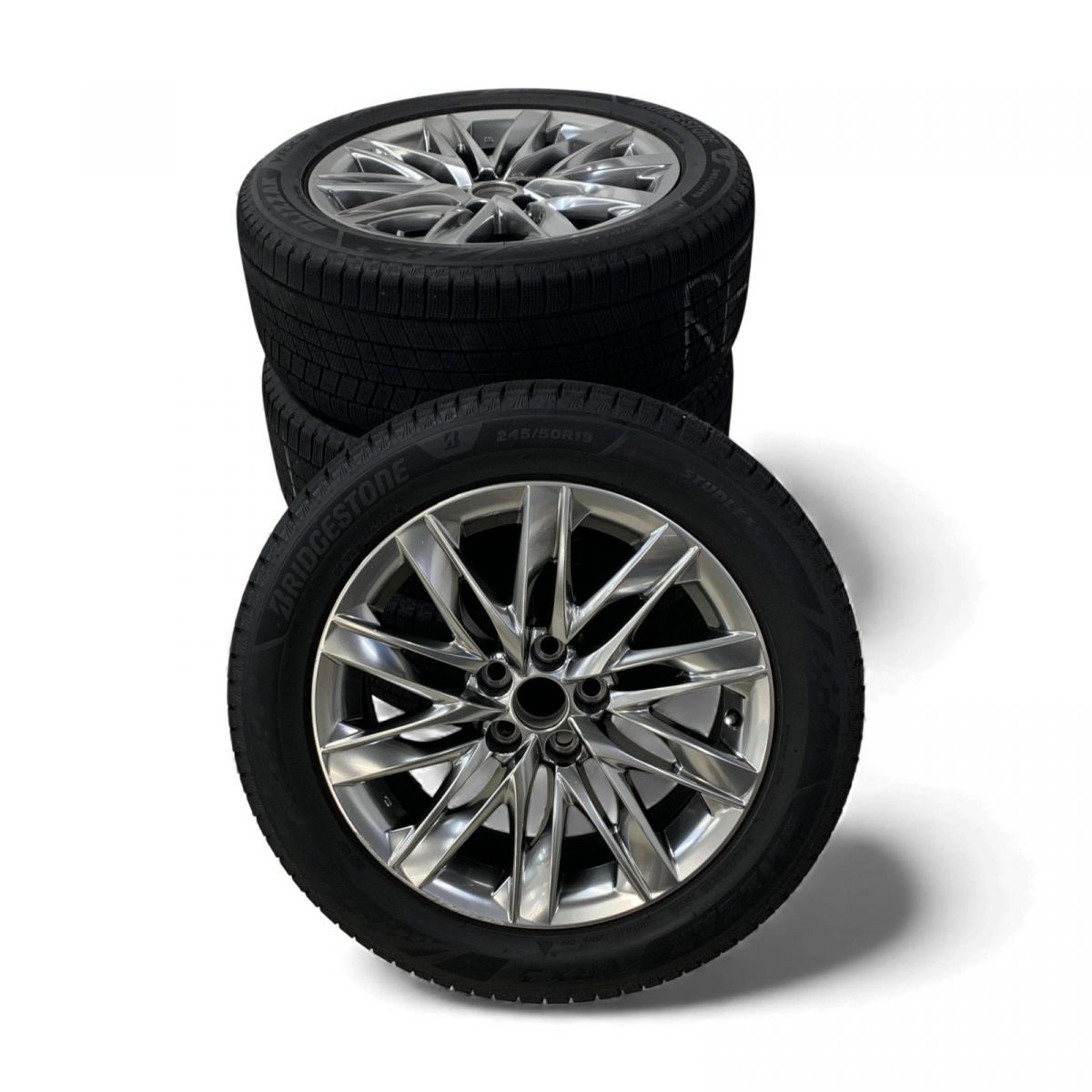 アルミホイール 4点 LEXUS レクサス LS500 19x8J IS+25 PCD120 + タイヤ245/50R19 2022年製 直接お渡し歓迎 1CK886224世拍卖