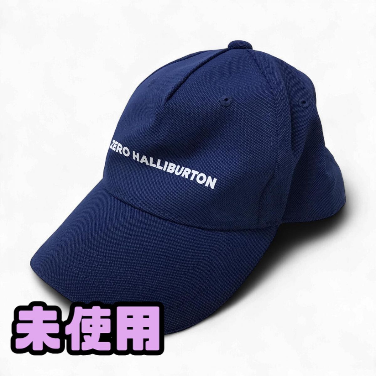 ★未使用★ ゴルフキャップ ZERO HALLIBURTON ゼロハリバートン ネイビー フリーサイズ 57~59cm ZHG-CAP 82541 ACK790645厚拍卖
