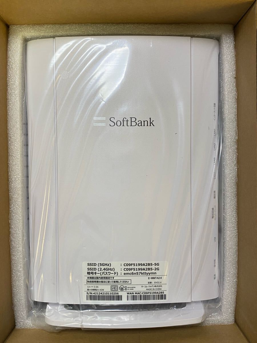 SoftBank EWMTA2.4 光BBユニット 無線LAN/ルーター 未使用品拍卖