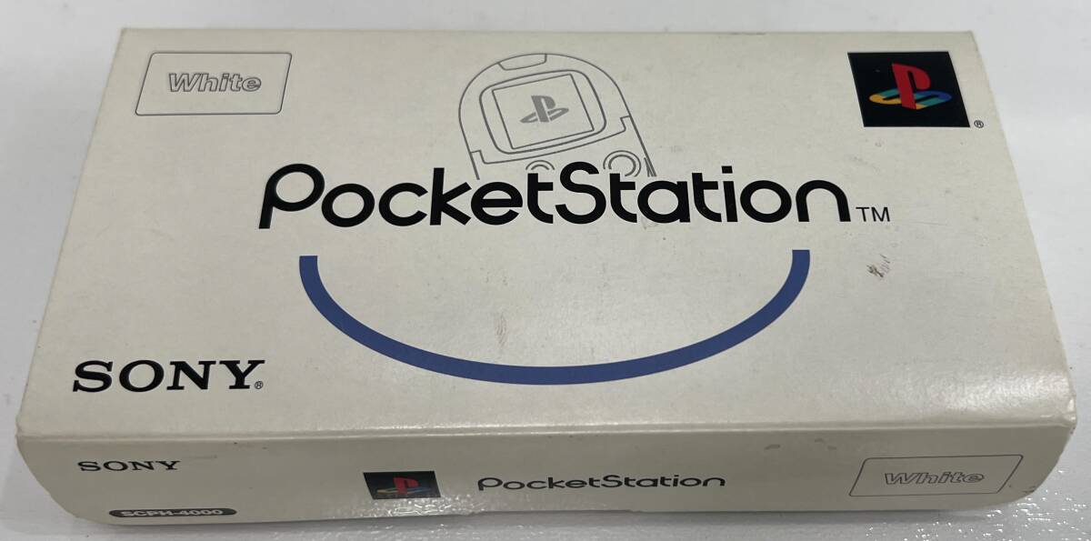 通電・動作未確認 SONY ポケットステーション SCPH-4000 ホワイト PocketStation ポケステ A2761拍卖