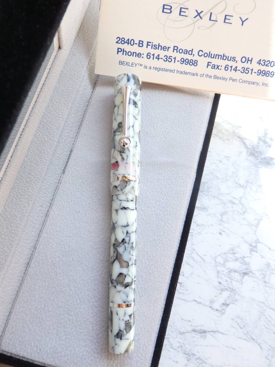 ◆【きれいな良品】【送料230円】Bexley USA made ベクスレイ シンプリシティコレクション クラックドアイス ペン先:M拍卖