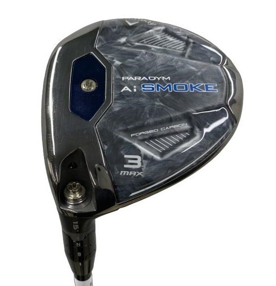 キャロウェイ レフティクラブPARADYM Ai SMOKE MAX【2024】FW TENSEI50 SLV-BLU for Callaway SR 15度 ヘッドカバー有 251114◇343623拍卖