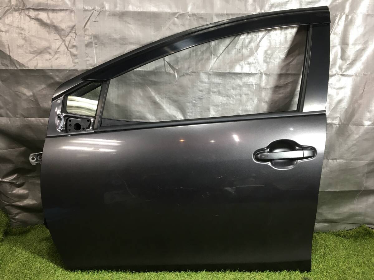 F-BS1039 ★ アクア NHP10 左 フロント ドア 1G3 平成27年 3P/5P/15P ガラス付き サイドドア トヨタ AQUA拍卖
