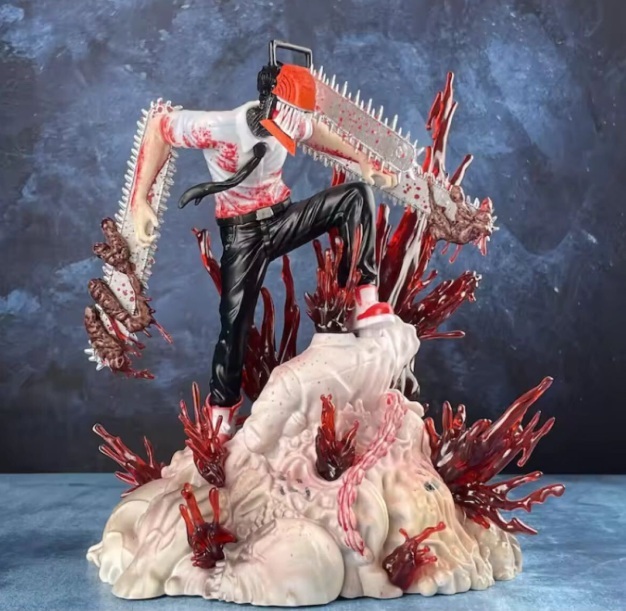 チェンソーマン デンジ フィギュア PVC製 19cm 新品 134拍卖