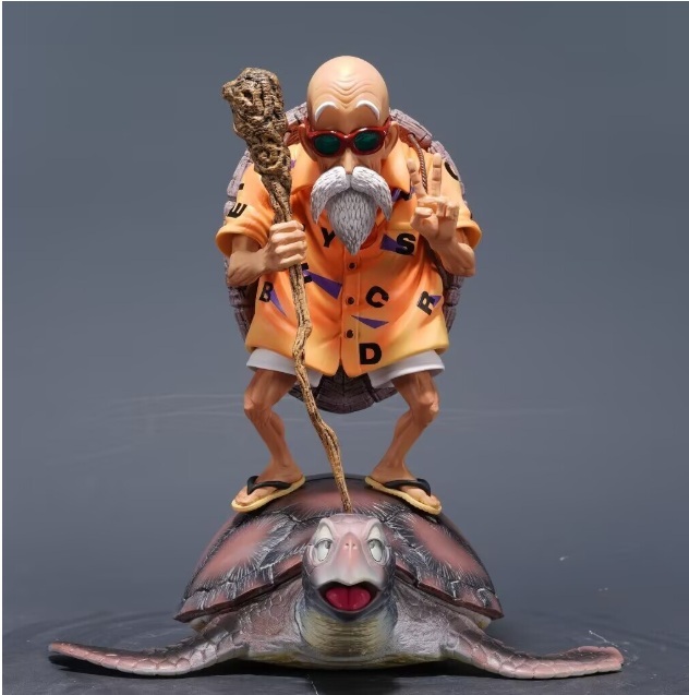 ドラゴンボール 亀仙人 初登場 フィギュア 亀付き 20cm 254拍卖