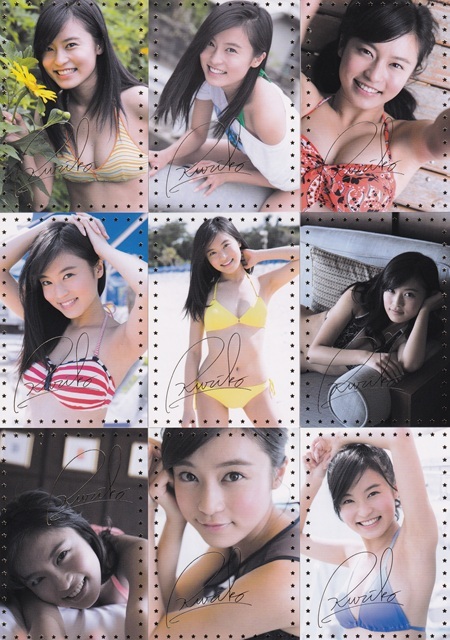 HIT'S2014 小島瑠璃子 金銀箔サインスペシャルカード全18種拍卖