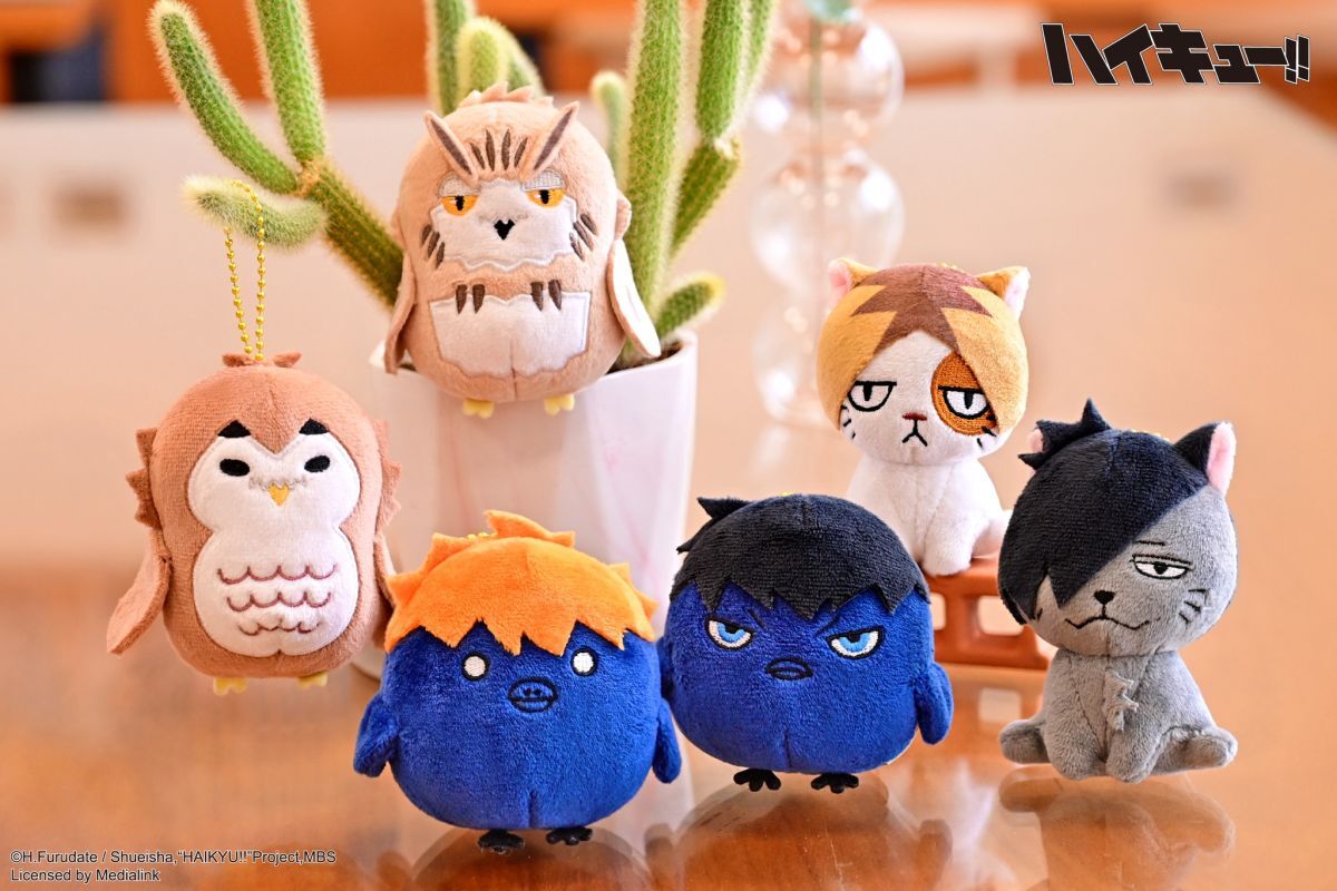 超限定商品! 台湾 即決♪ 正規品! ハイキュー!! マスコット 動物バージョン 全6種 コンプリートセット ♪拍卖