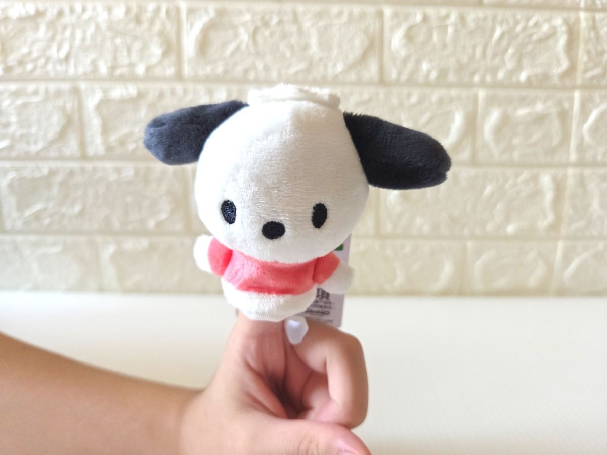 【送料無料】台湾限定!!★即決♪ 正規品!! サンリオ ポチャッコ フィンガーパペット 指人形 1体 ♪拍卖