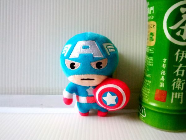 ラスト1体!!【送料無料】海外★即決♪ 正規品! マーベル キャプテンアメリカ マスコット 人形 1体♪拍卖