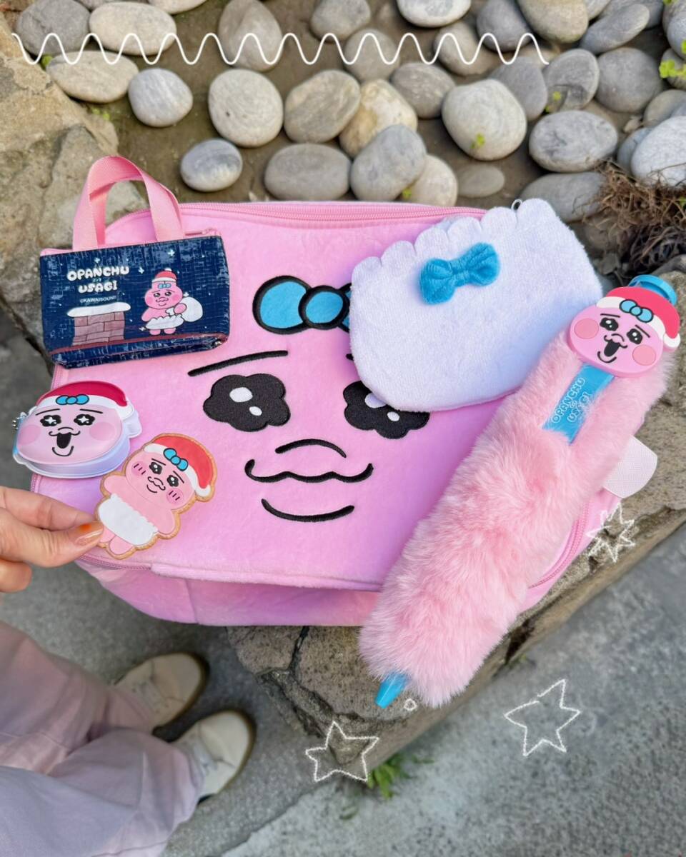 超限定!! 台湾ファミリマート×おぱんちゅうさぎ コラボ クリスマス福袋セット♪拍卖