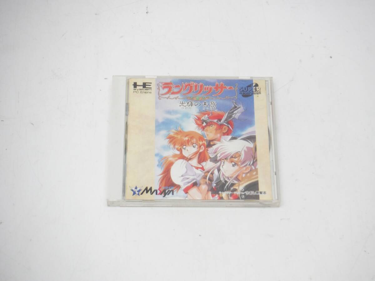 PCE PCエンジン SUPER CD-ROM2 ソフト ラングリッサー 光輝の末裔拍卖