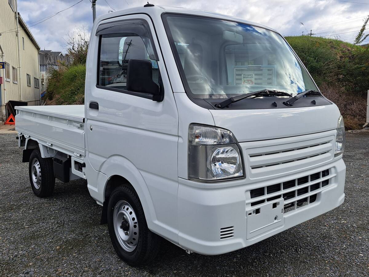美車☆大阪☆売切☆車検2年受込☆ AT 2WD DA16T キャリィトラック 128575k キーレス パワーウインドゥ 4枚リーフ拍卖