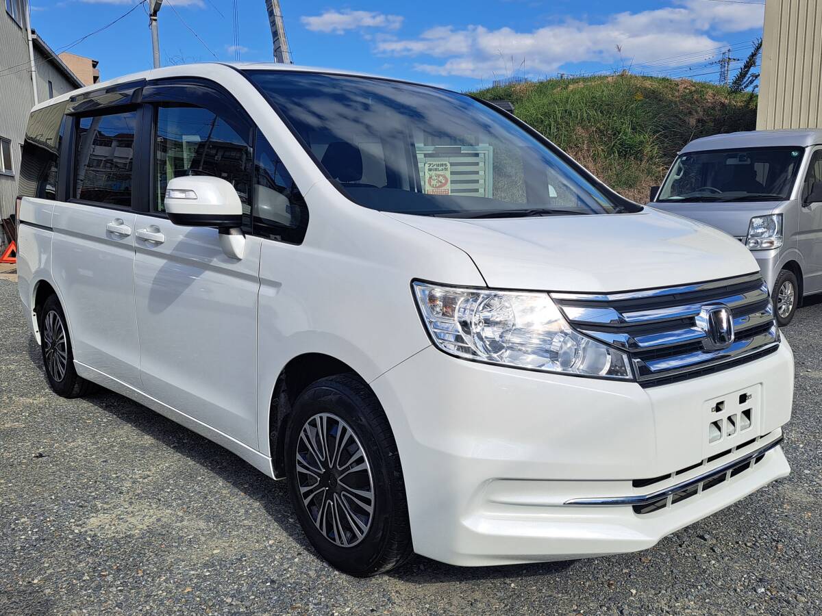 ☆大阪☆4ナンバー構造変更 車検受渡し込 H24後期 RK1 GEセレクション 100124k 両側パワースライドドア トランポに お仕事に拍卖