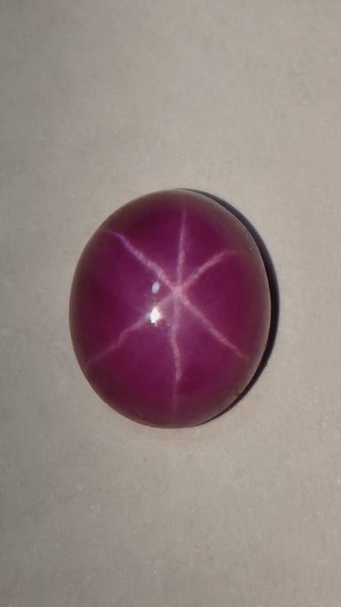 【2.60ct】 天然 スター ルビー ルース 裸石拍卖