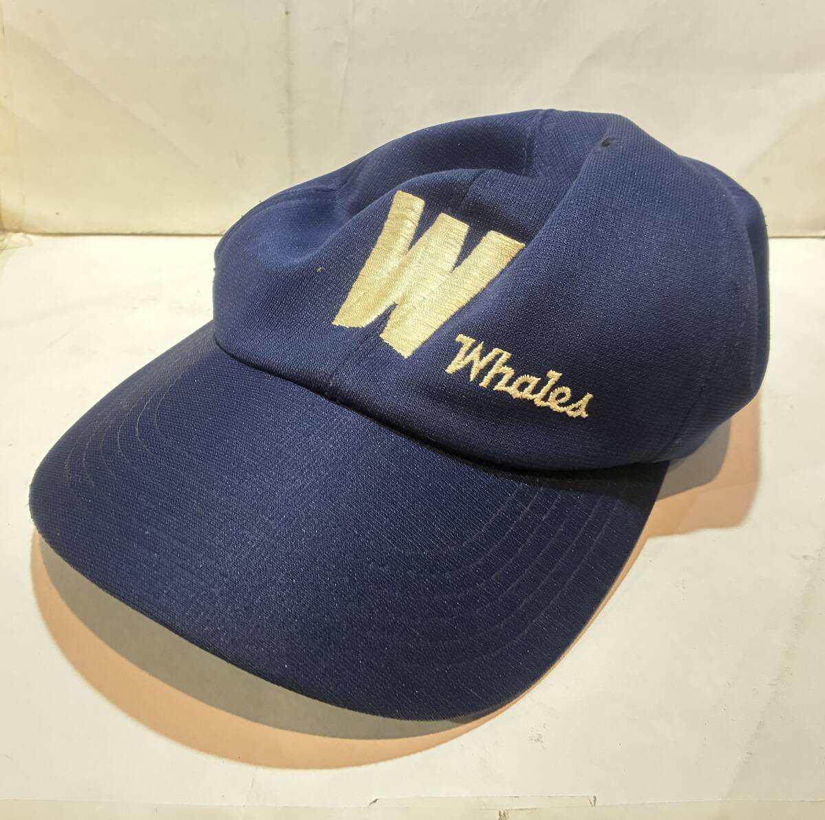 プロ野球 キャップ 帽子 大洋ホエールズ 日本製 当時拍卖
