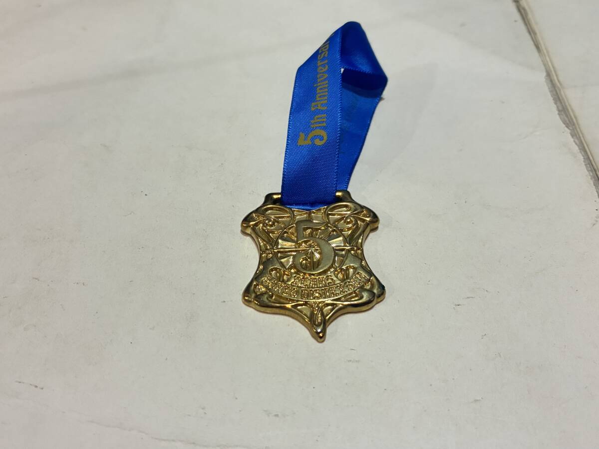 東京ディズニーシー 5周年メダル 東京ディズニーランド拍卖