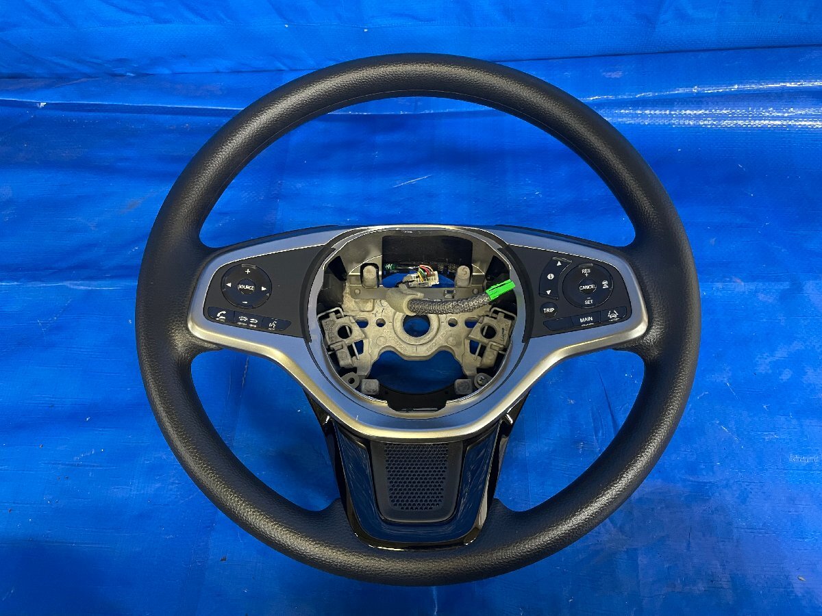 JJ1 N-VAN ステアリングハンドル 品番 78501-TKR-N10ZB/36770-TTA-J01/35880-TTA-J01 500726 保管 14E3拍卖