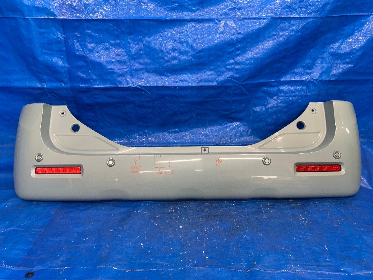 MK53S スペーシア リアバンパー ソナー,反射板付 品番 71881-79R10-ZYW カラー№ZYW ハイブリッドG 年式R1/10 バA1 700874拍卖