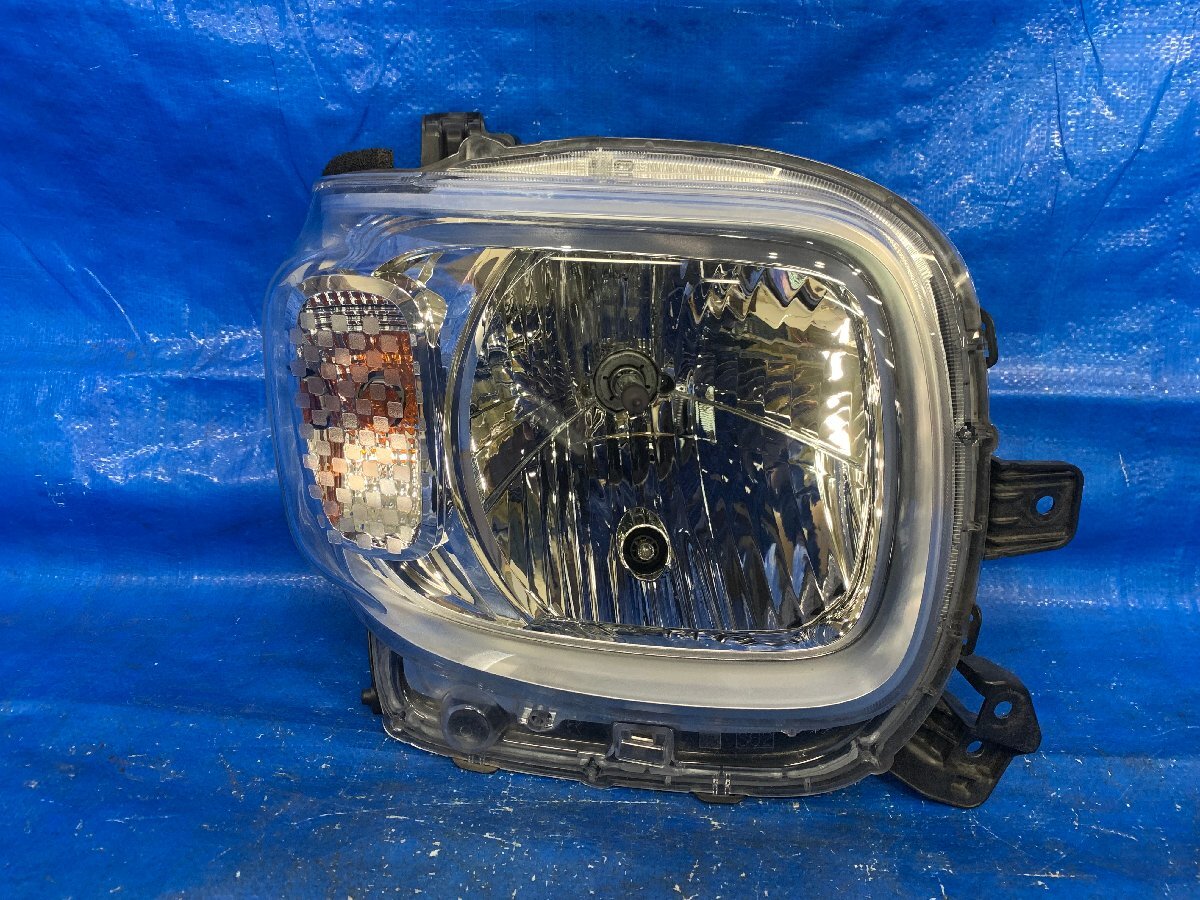 MK53S スペーシア 右ヘッドライト/右ヘッドランプ ハロゲン 品番 35120-79R00 イチコー 1958 カラー№ZYW 年式R1/10 棚 14D2 700863拍卖