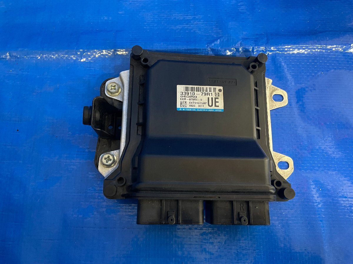 MK53S スペーシア ECU/エンジンコンピューター 走行27.414Km 品番 33910-79R10 梱包⑩ カルテ500365拍卖