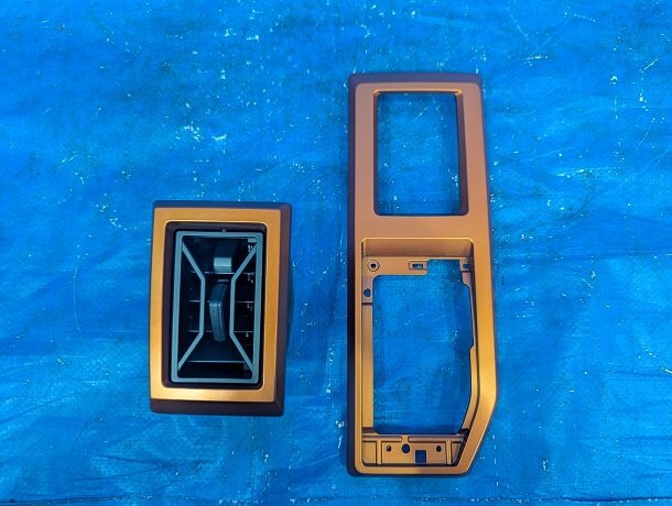 LA900S タフト シフトパネルカバー/レジスターパネル(右) セット 品番55422-B2290/55650-B2400 オレンジ 2WD G-TBO 走行13654㎞18E8 700424拍卖