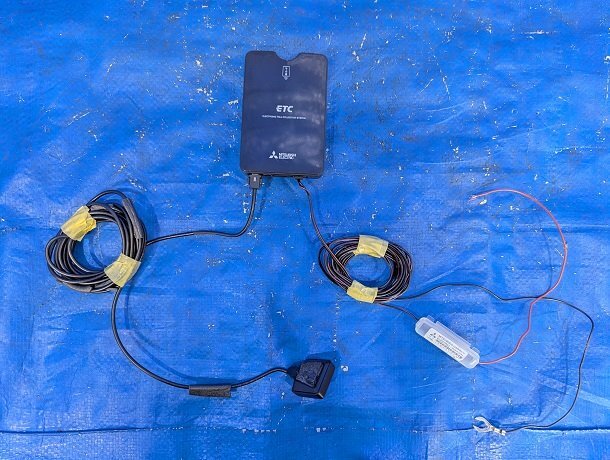 ETC車載器 品番EP9U716V 三菱電機 走行52416㎞ 現車時テストOK 梱包② カルテ700032拍卖