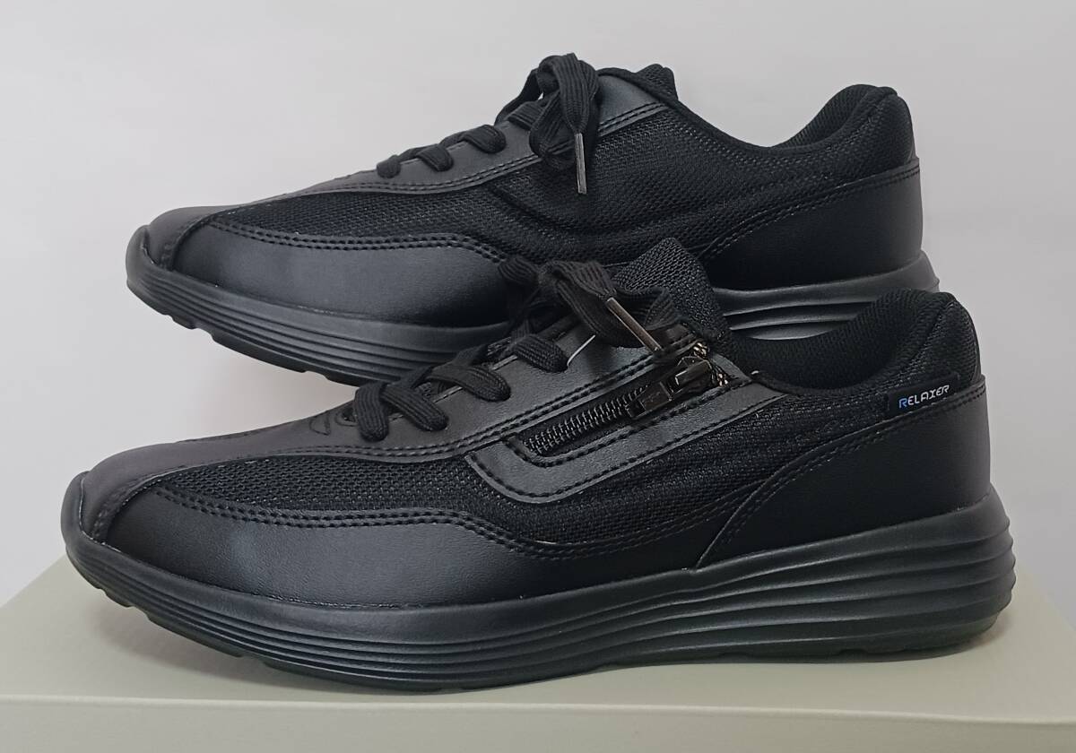 軽量ファスナー付き リラクサ‐ 011 ブラック 27.0拍卖